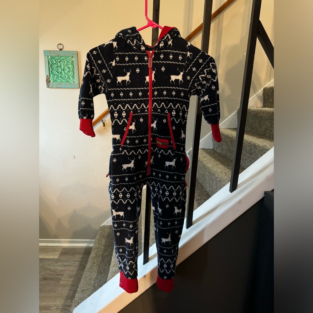 Zip up- Christmas Pajamas